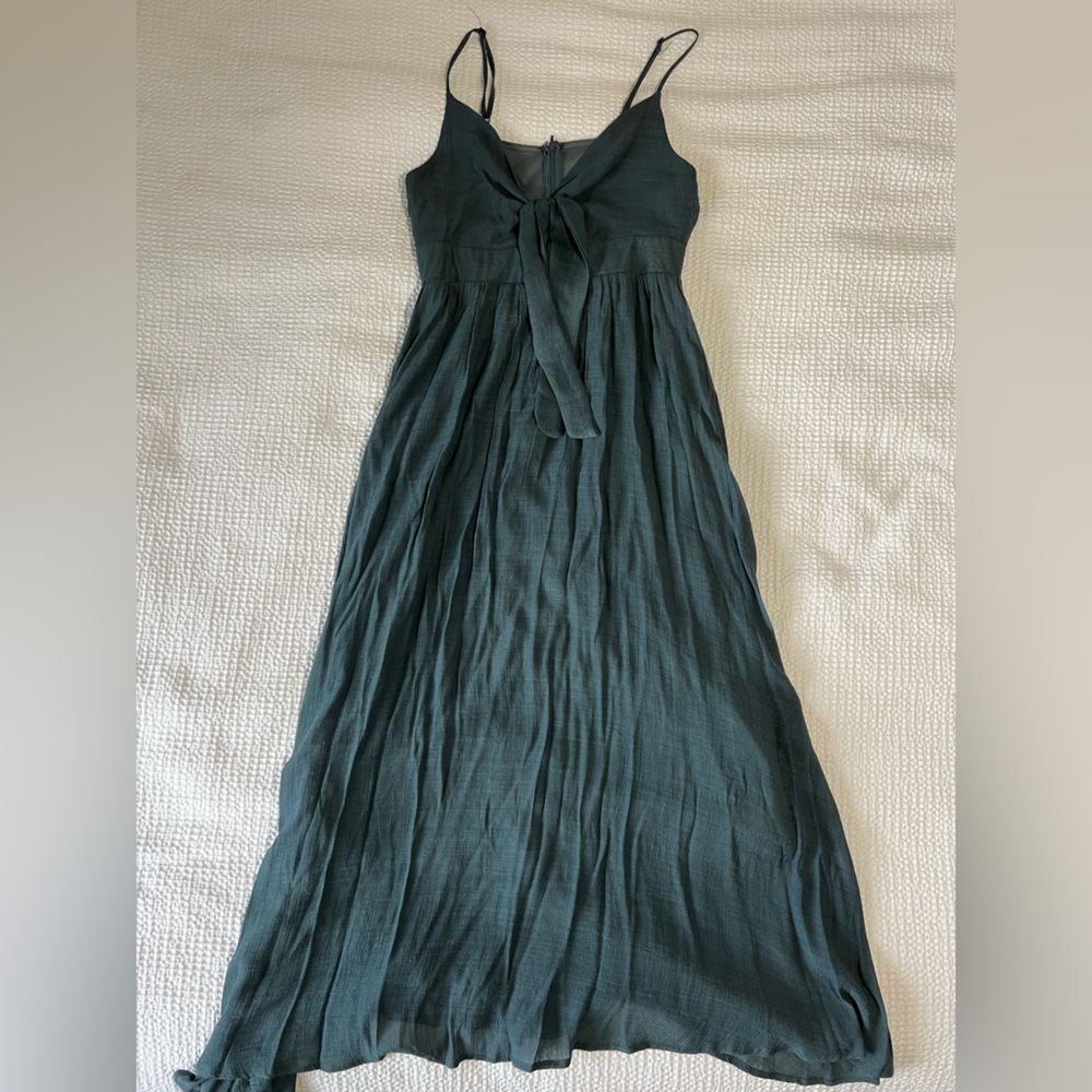Vici Front Tie Wedding Guest Dress